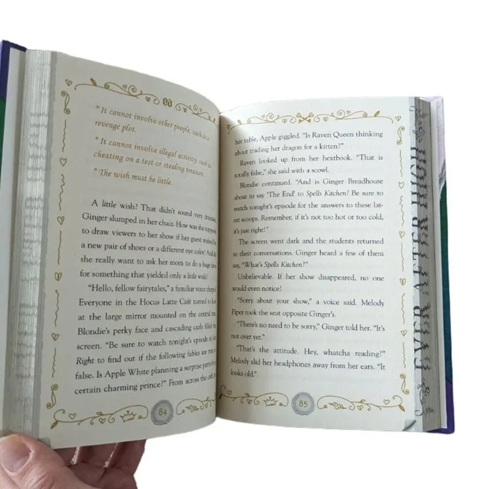 EVER AFTER HIGH A School Story 2 Kiss and Spell Reading Age 9-12 year NEW